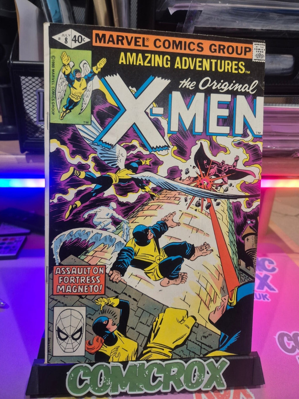 Amazing Adventures #8, 1980, Cents Copy, V High Grade NM- 9.2