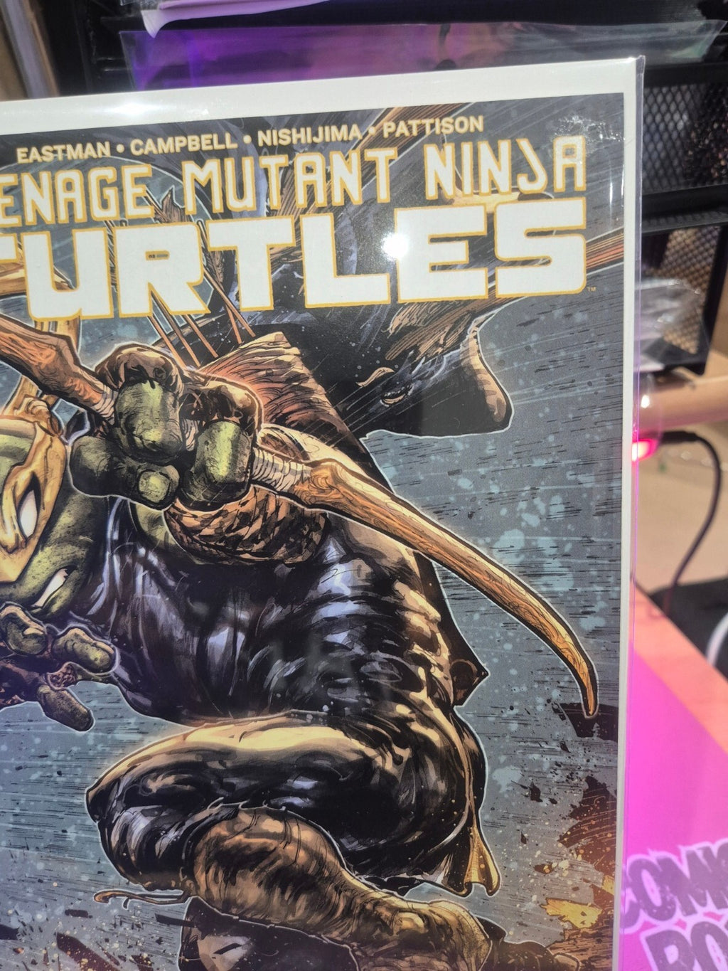 Teenage Mutant Ninja Turtles #112, Signed by Kevin Eastman with COA, NM+