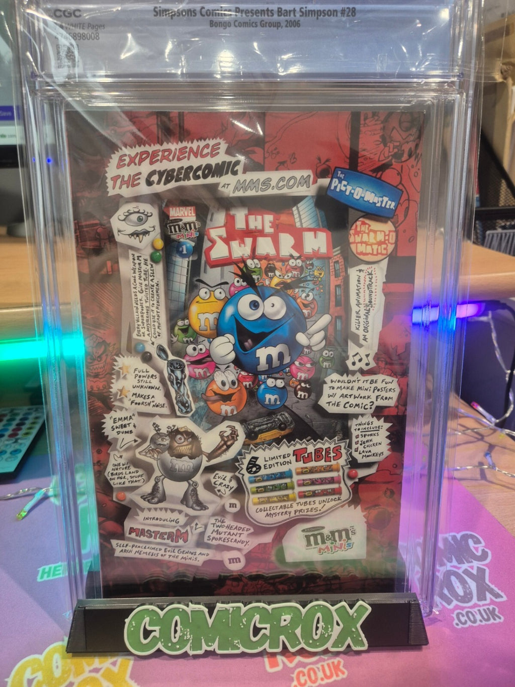 Bart Simpson #28, CGC 9.4, Straight Shooter, Bongo Comics