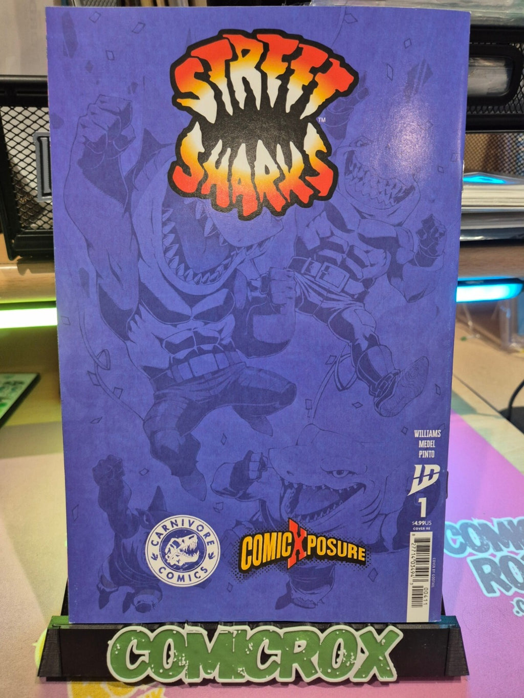 Street Sharks #1, Godtail NYCC Exclusive Variant Ltd. 500, NM/Mint