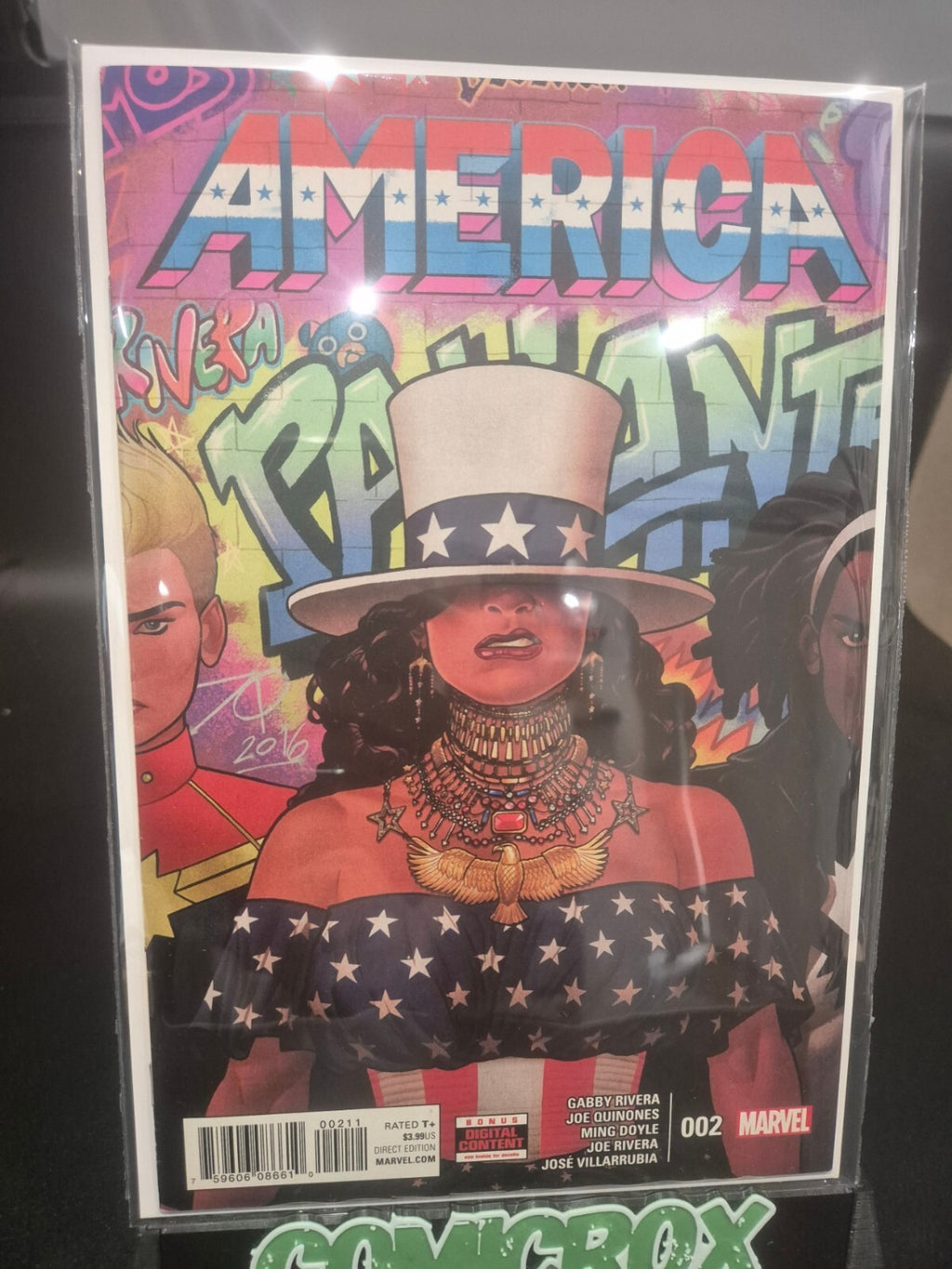 America #1 & #2, 2016, 1st America Chevez, 1st Prints, Marvel, NM+