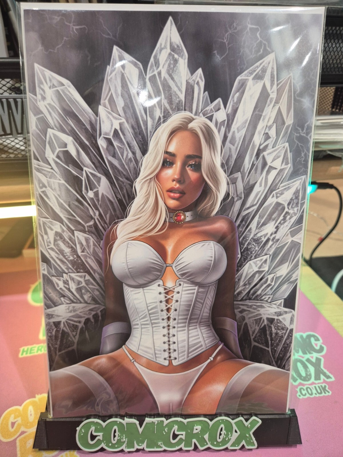 Emma Frost, White Queen/X-Men, Soto Studios, Artist Alley, NM+