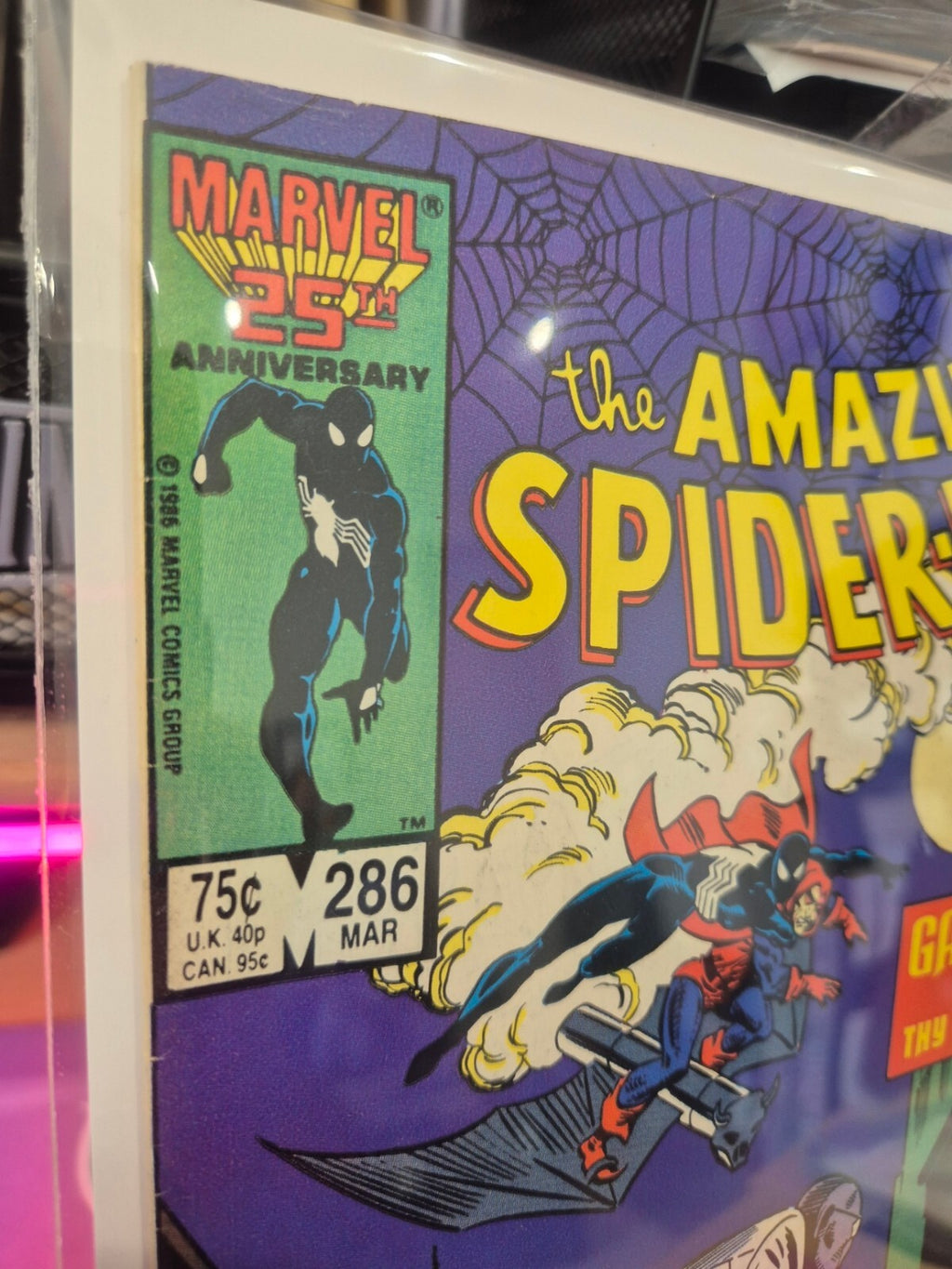 Amazing Spider-Man #286, 1987, V High Grade, Gang War, NM- 9.2