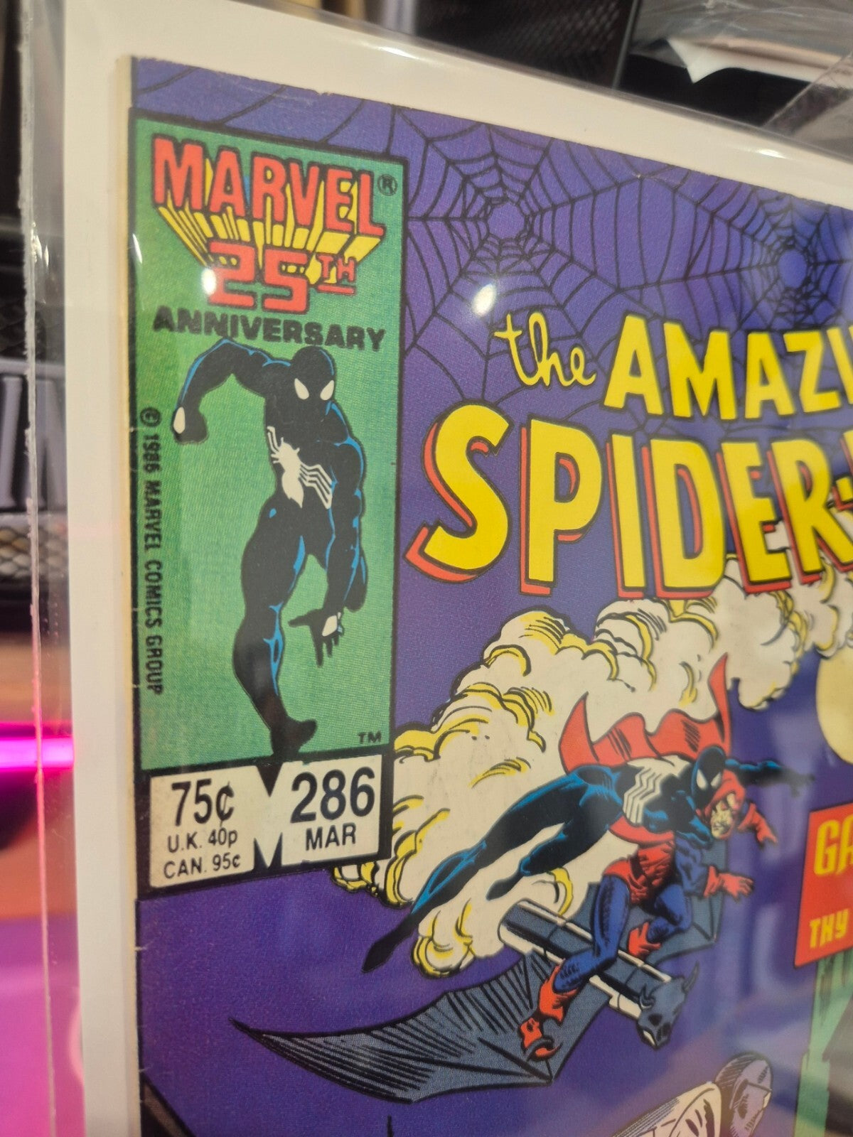 Amazing Spider-Man #286, 1987, V High Grade, Gang War, NM- 9.2
