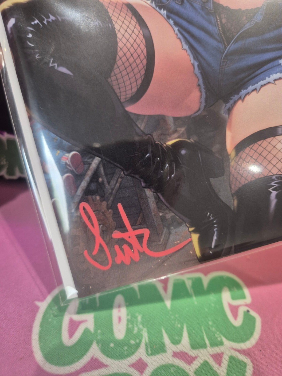 Chucky Harley Artbook, Double Signed by the Surturs with COA, NM+