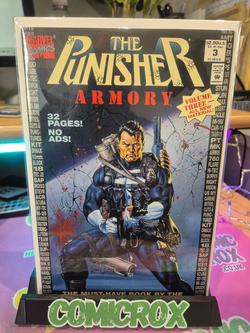 Punisher Armory #1-4 (4 Books), 1990, All NM