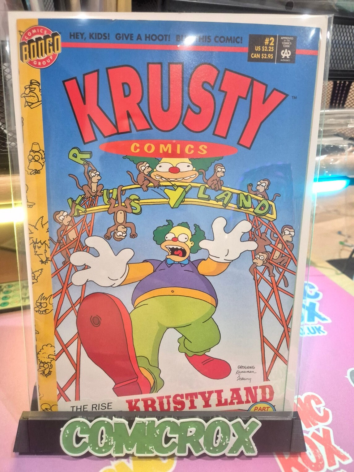 Krusty Comics #2, 1995, Bongo Comics, VF/NM