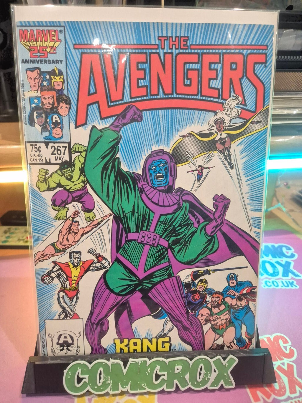 Avengers #267, 1986, 1st App The council of Kings, 9.8 Contender. NM+