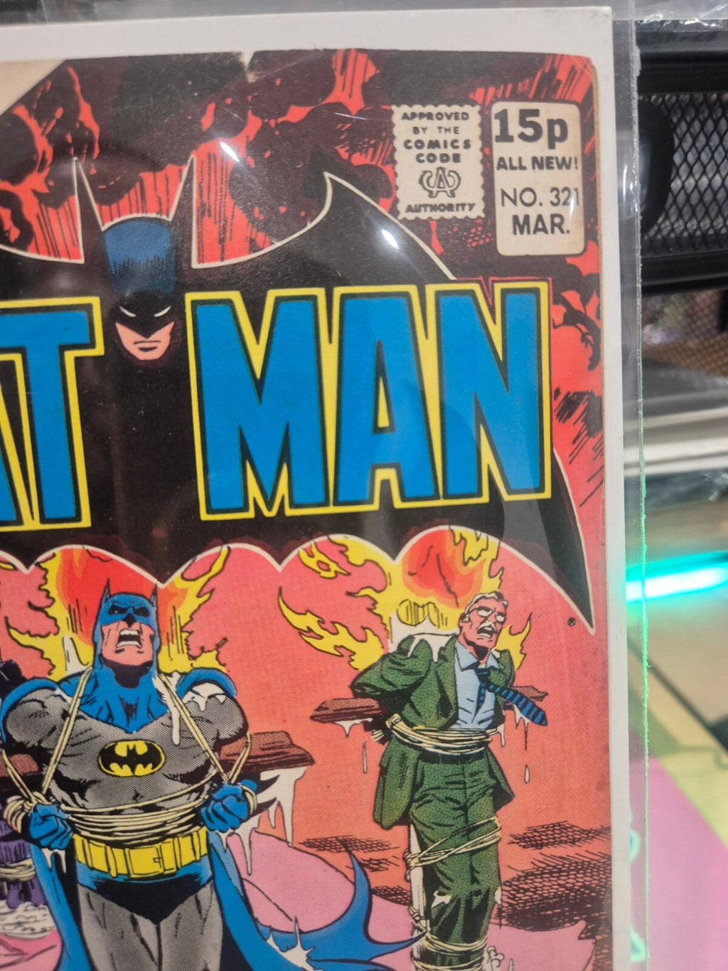Batman #321, 1980, UK Price Variant, Jokers Birthday, VF/NM- 9.0/9.2