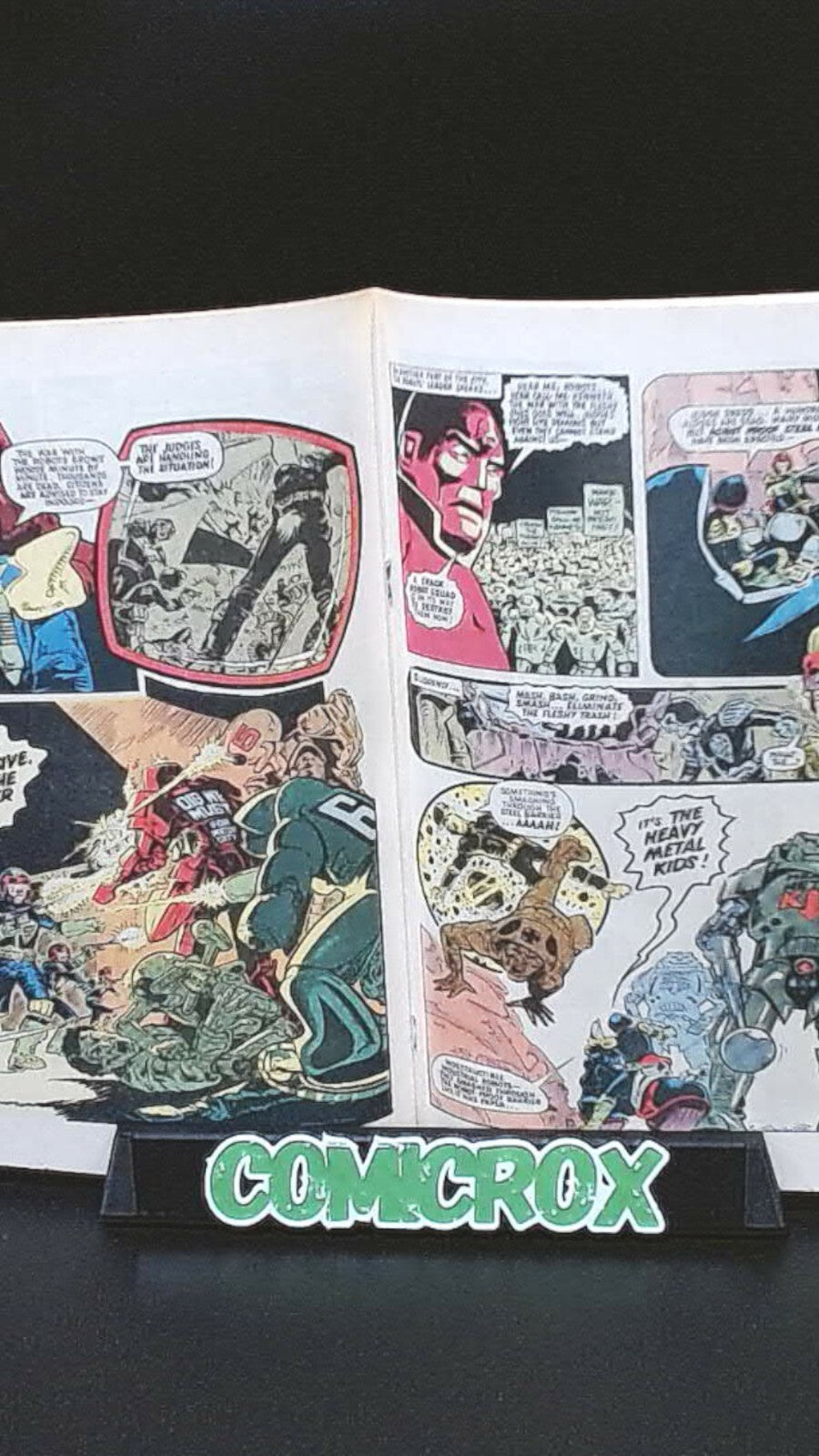 Judge Dredd: The Early Cases #1, 1986, Eagle Comics, High Grade NM
