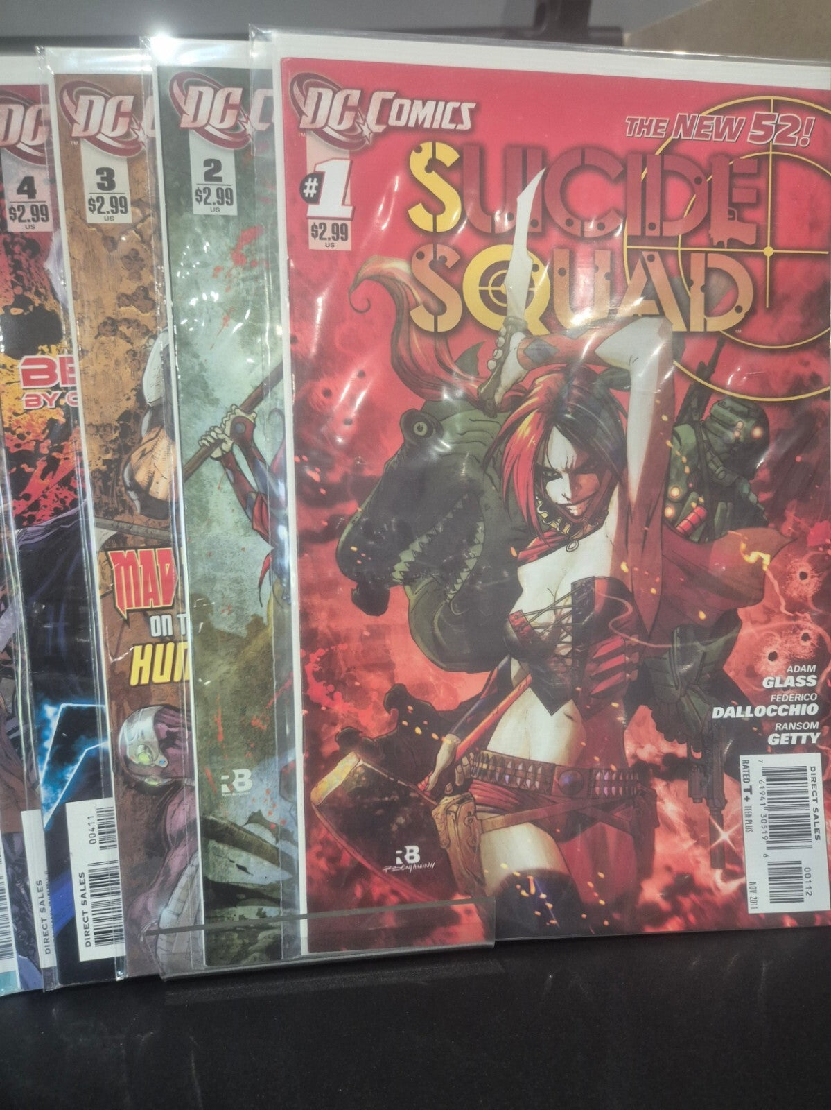 Suicide Squad New 52 Set, #1 to 13 plus 15 & 17 (15 books) All NM