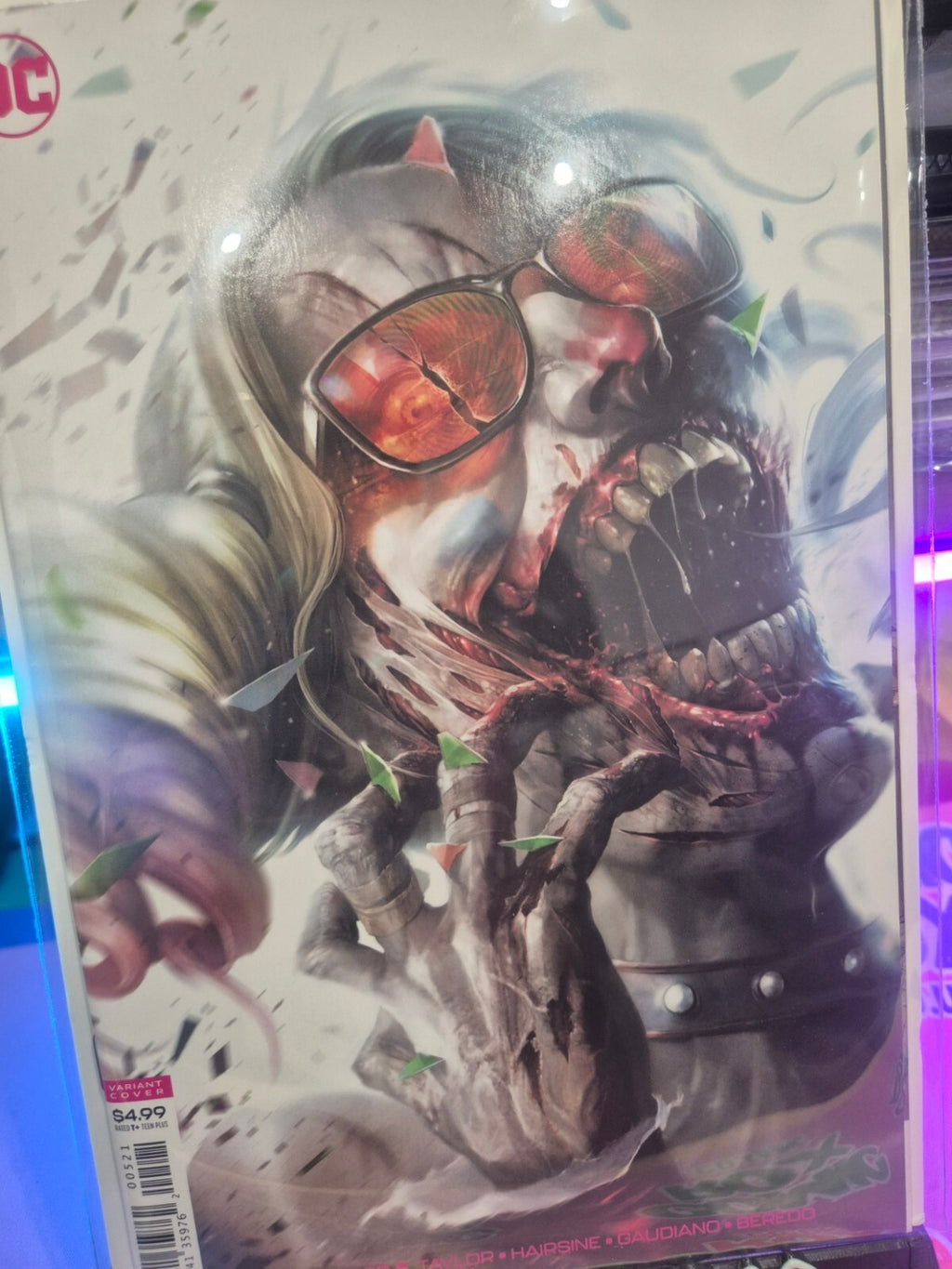 Dceased #5, 2019, Mattina Variant, Zombie Harley Quinn, NM+