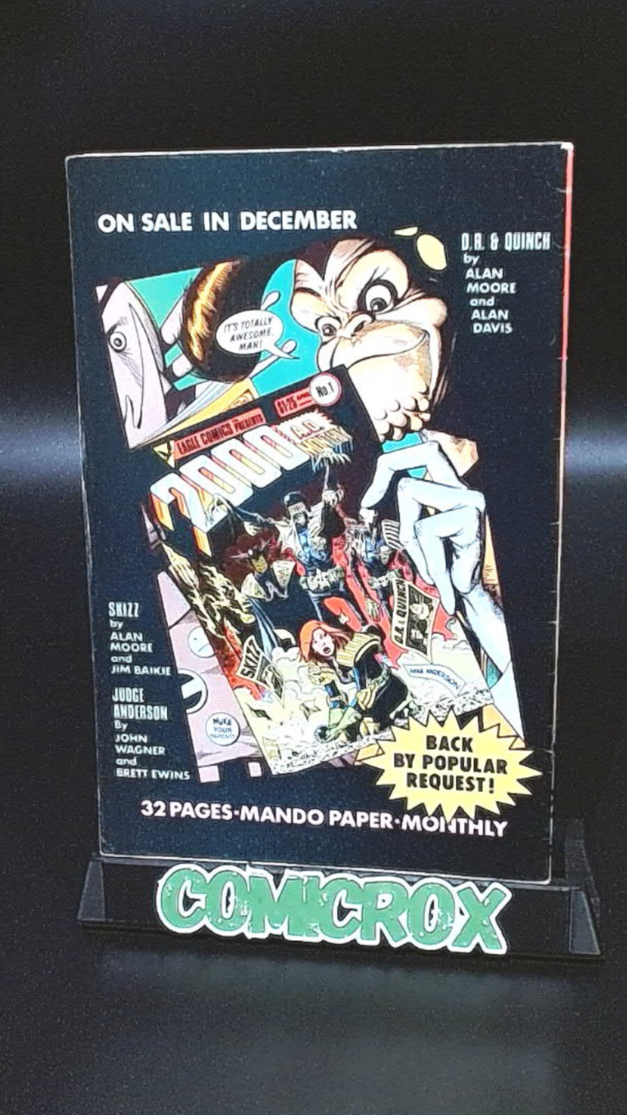 Judge Dredd: The Early Cases #2, 1986, Eagle Comics, VF