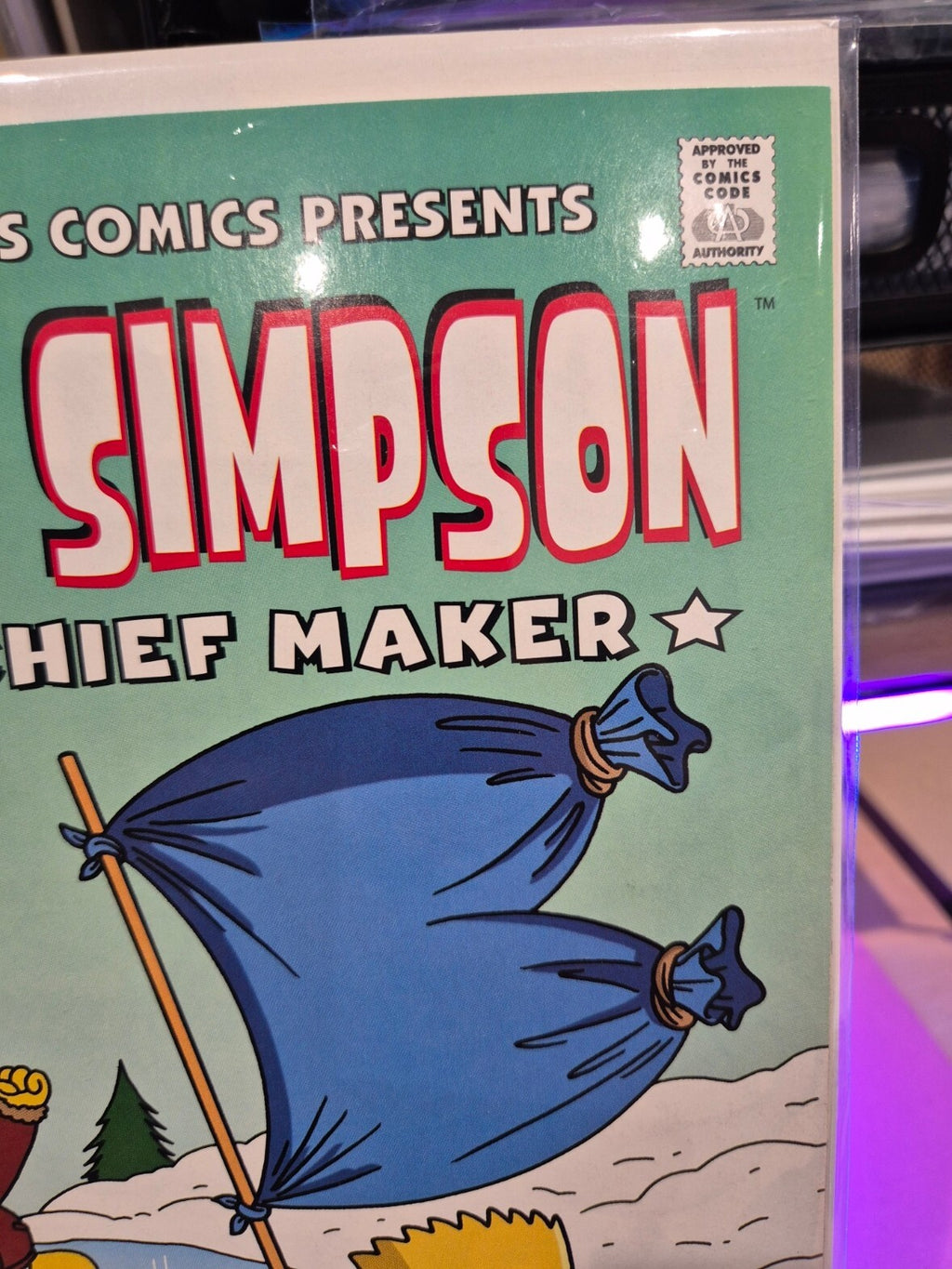 Bart Simpson #16, 2004, Mischief Maker, High Grade NM or Higher