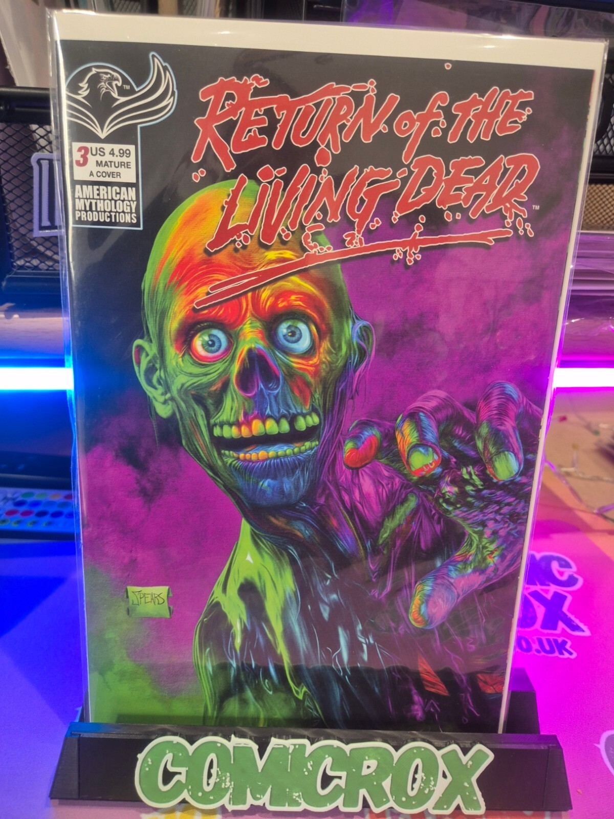Return of The Living Dead Complete Set #1-4, Mark Spears Variants, NM