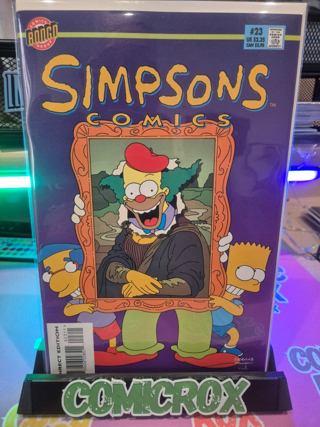 Simpsons #23, 1996, Bongo Comics, Very High Grade, NM