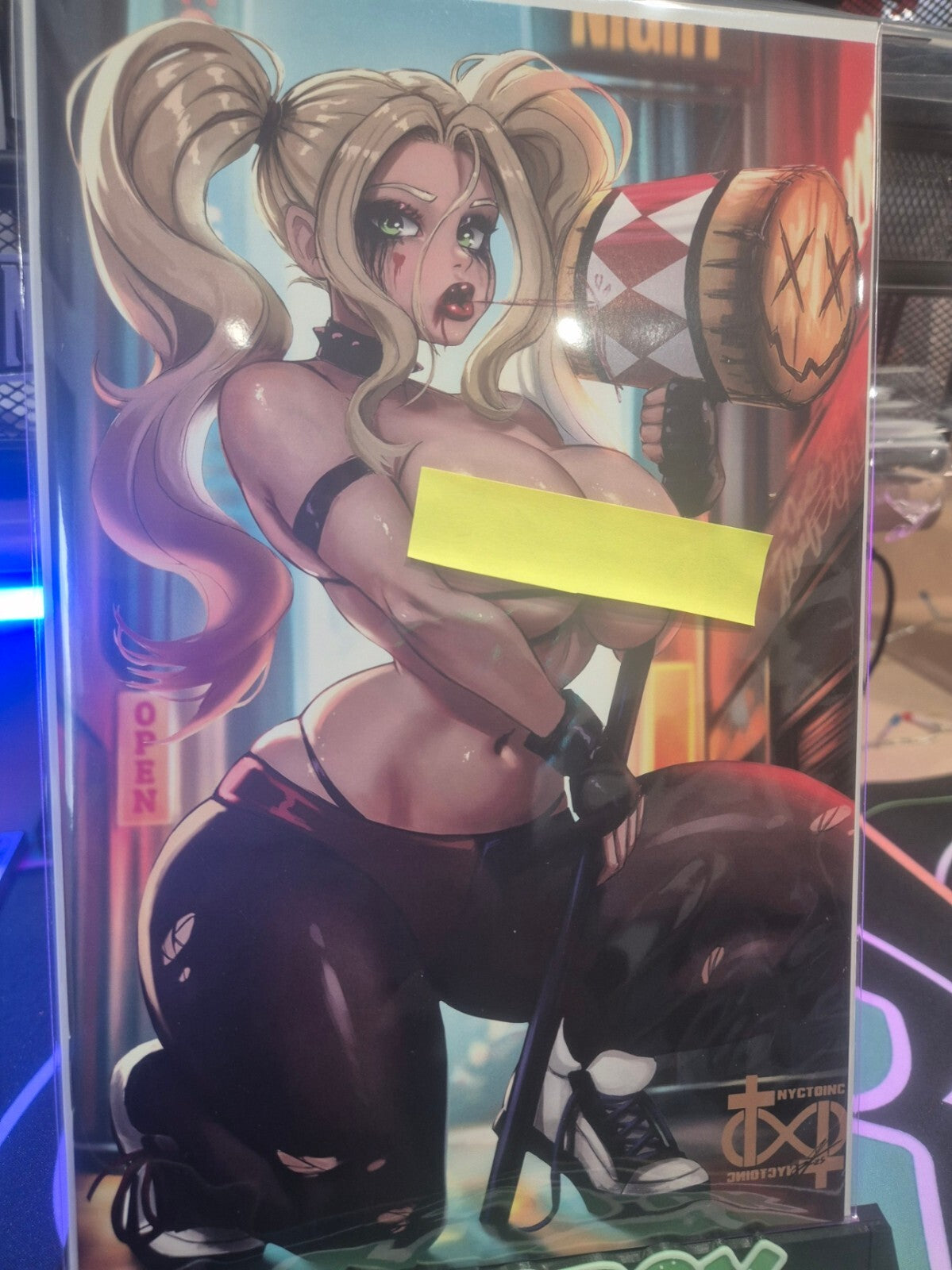 Harley Quinn, Soto Studios, Naughty Cosplay Exclusive, Artist Alley, NM+