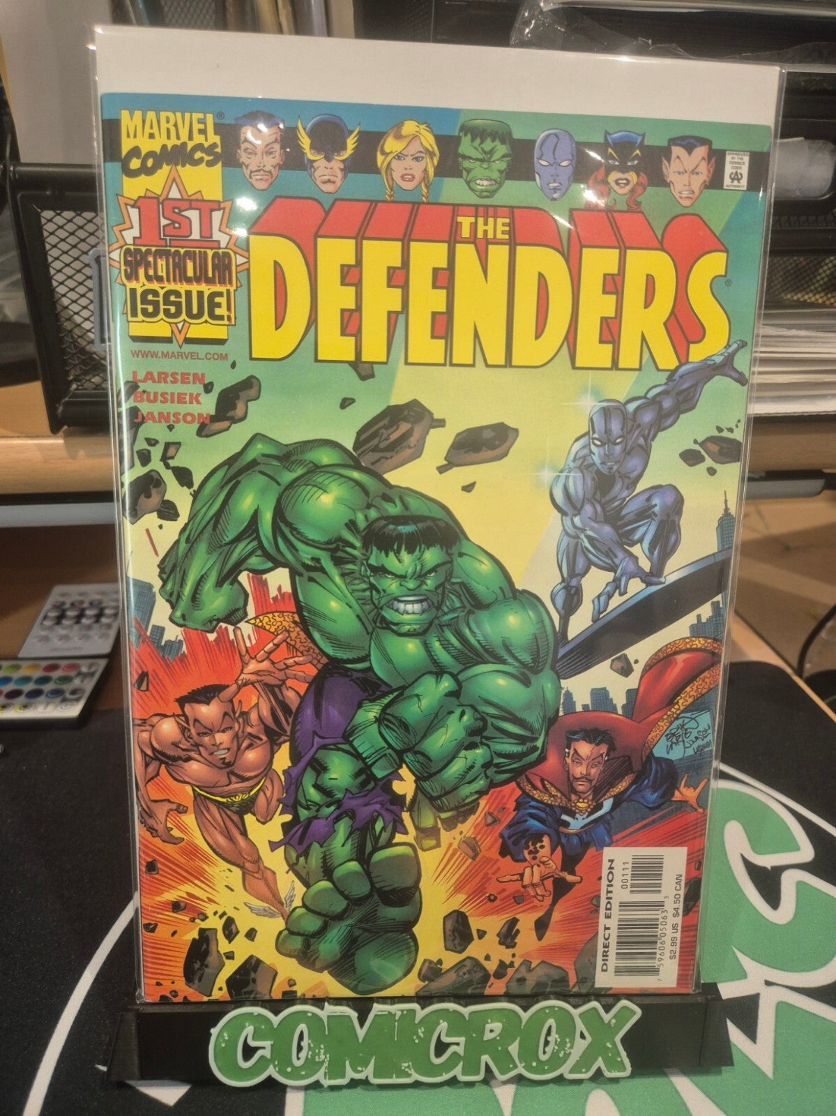 The Defenders 1st Spectacular Issue, 2001, Very High Grade NM+