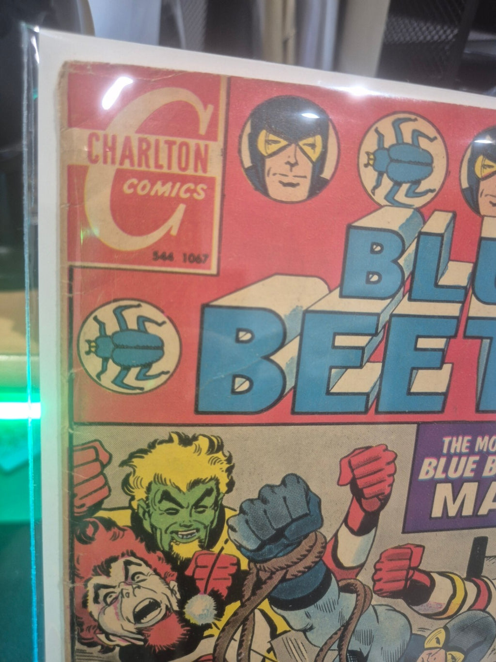Blue Beetle #3, 1967, Charlton Comics, Steve Ditko, Key, VG/FN