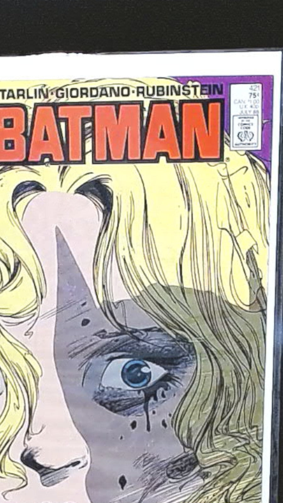 Batman #421, 1988, DC, High Grade NM