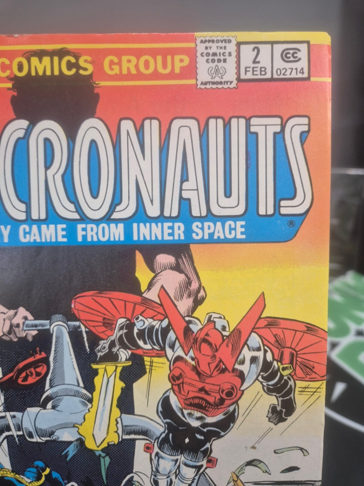 Micronauts #2, 1979, Marvel NEWSSTAND, High Grade NM 9.2