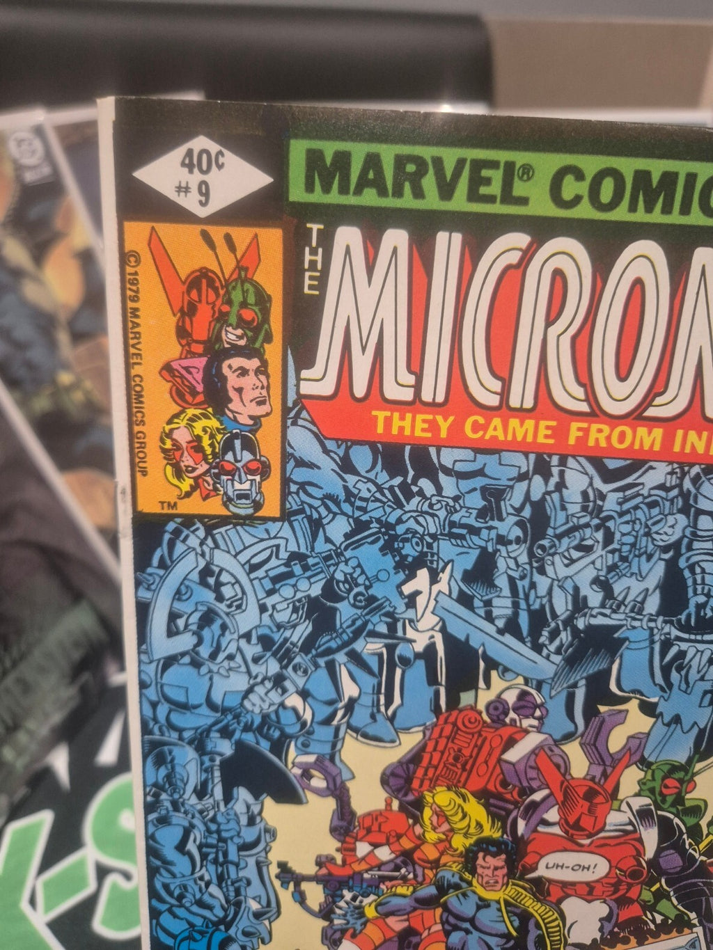 Micronauts #9, 1979, 1st App Cilicia, Marvel, High Grade NM 9.4/9.6