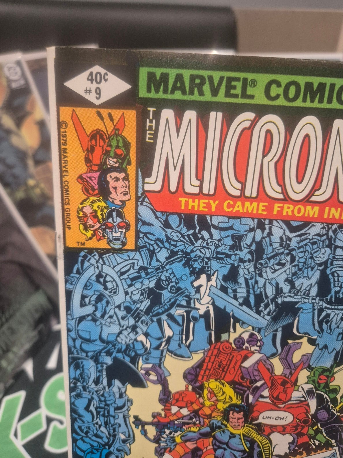 Micronauts #9, 1979, 1st App Cilicia, Marvel, High Grade NM 9.4/9.6