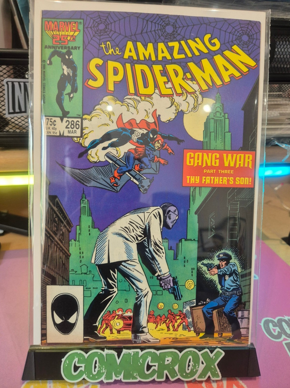 Amazing Spider-Man #286, 1987, V High Grade, Gang War, NM- 9.2