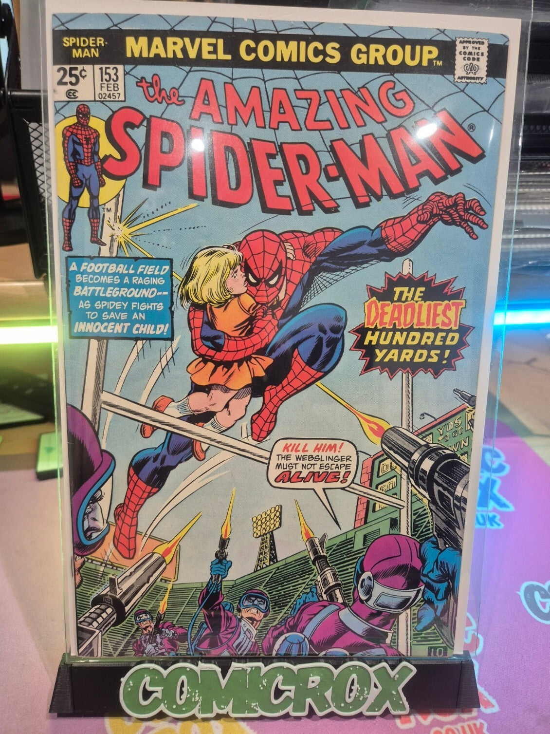 Amazing Spider-Man #153, 1976, Rare V High Grade, VF/NM- 9.0/9.2 Or Higher