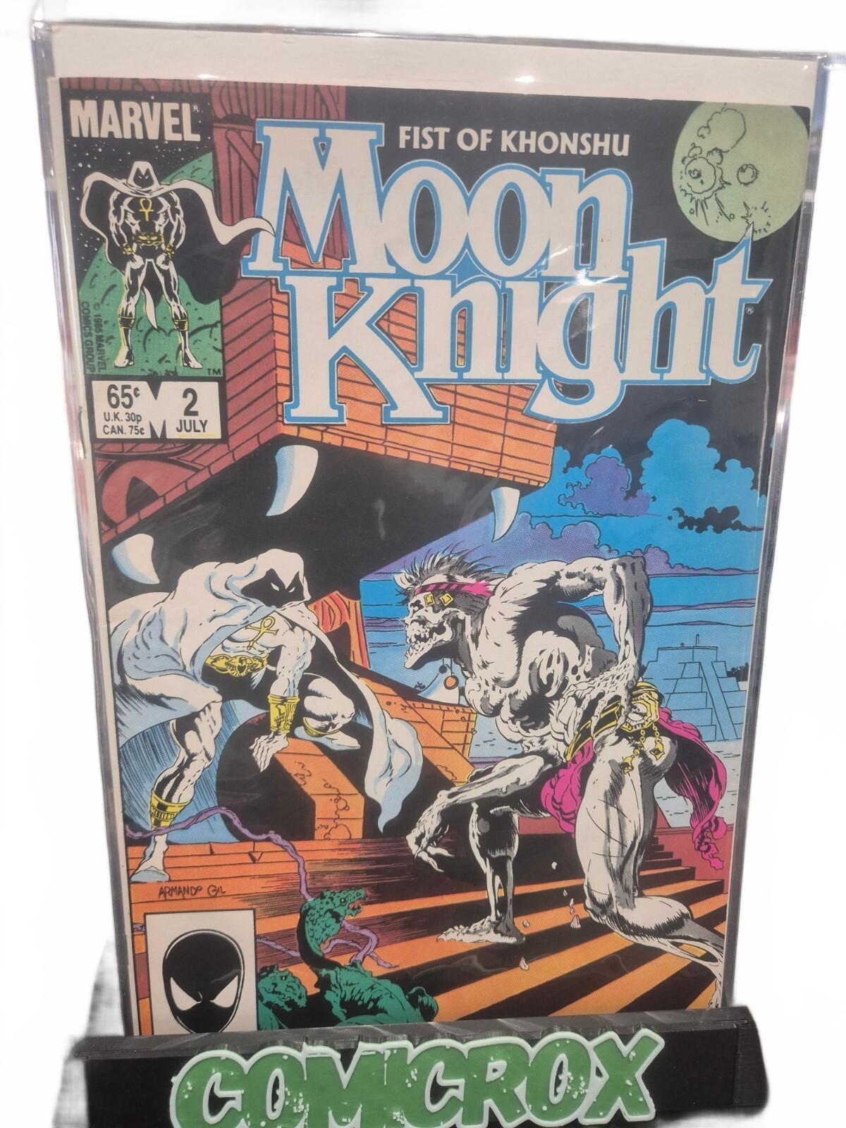 Moon Knight Fist of Khonshu Set, 1985, Issues 1, 2 & 3, NM-