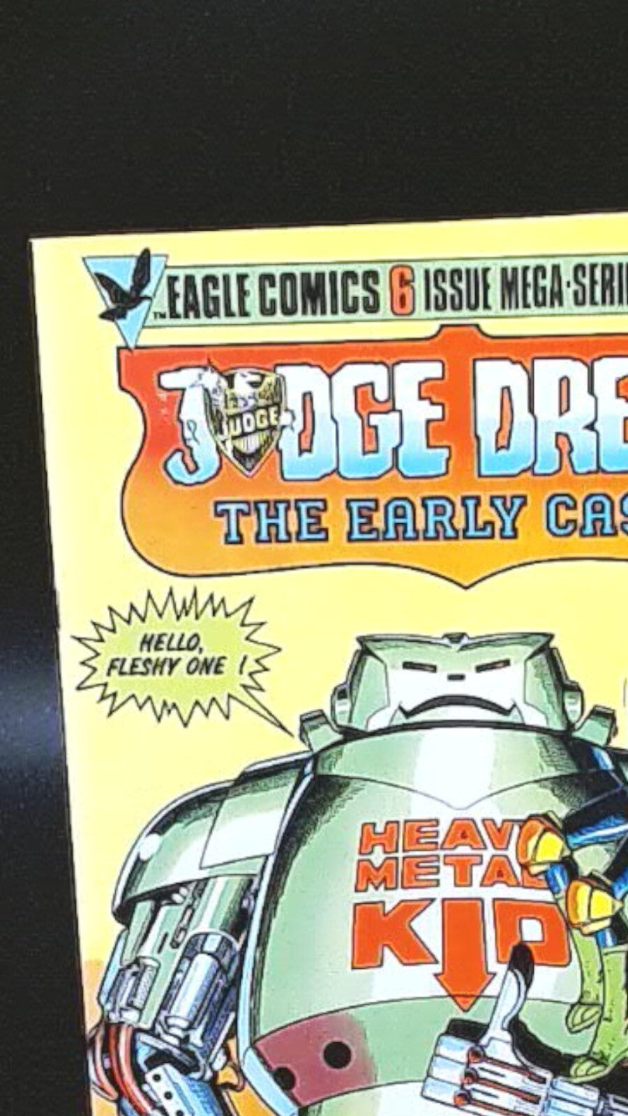 Judge Dredd: The Early Cases #1, 1986, Eagle Comics, High Grade NM