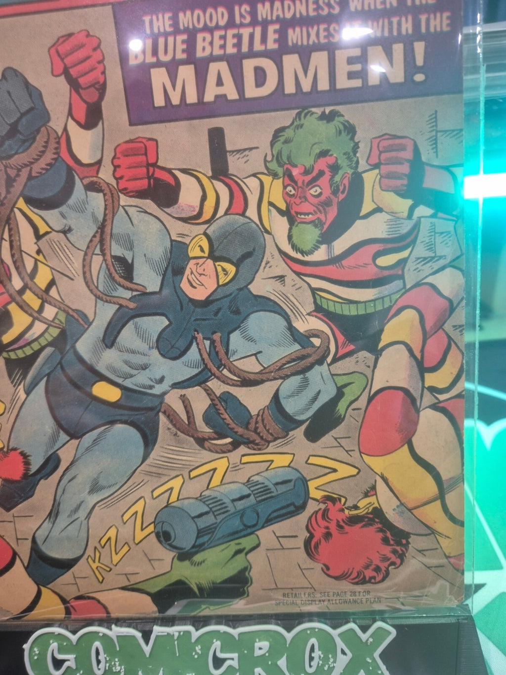Blue Beetle #3, 1967, Charlton Comics, Steve Ditko, Key, VG/FN