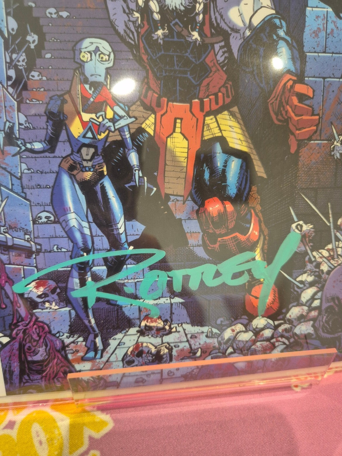 Battle Beast #5, 1st Print, Signed by Ottley with COA, NM