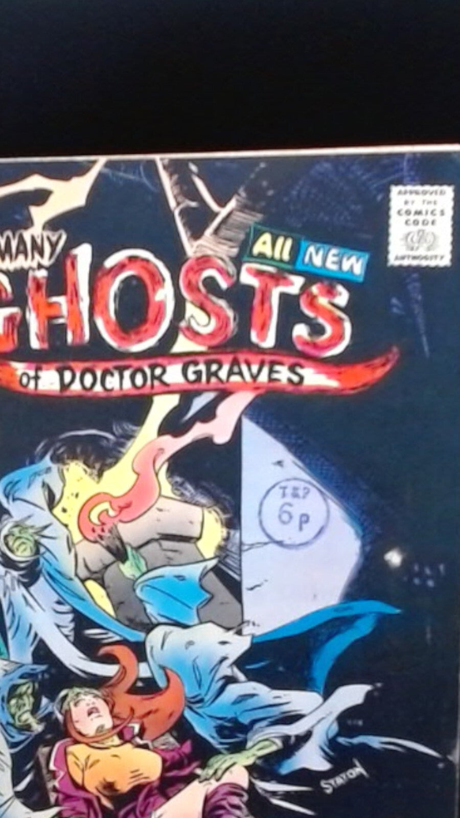 Many Ghosts of Dr Graves #41, 1973, Charlton Comics, 5.0/5.5