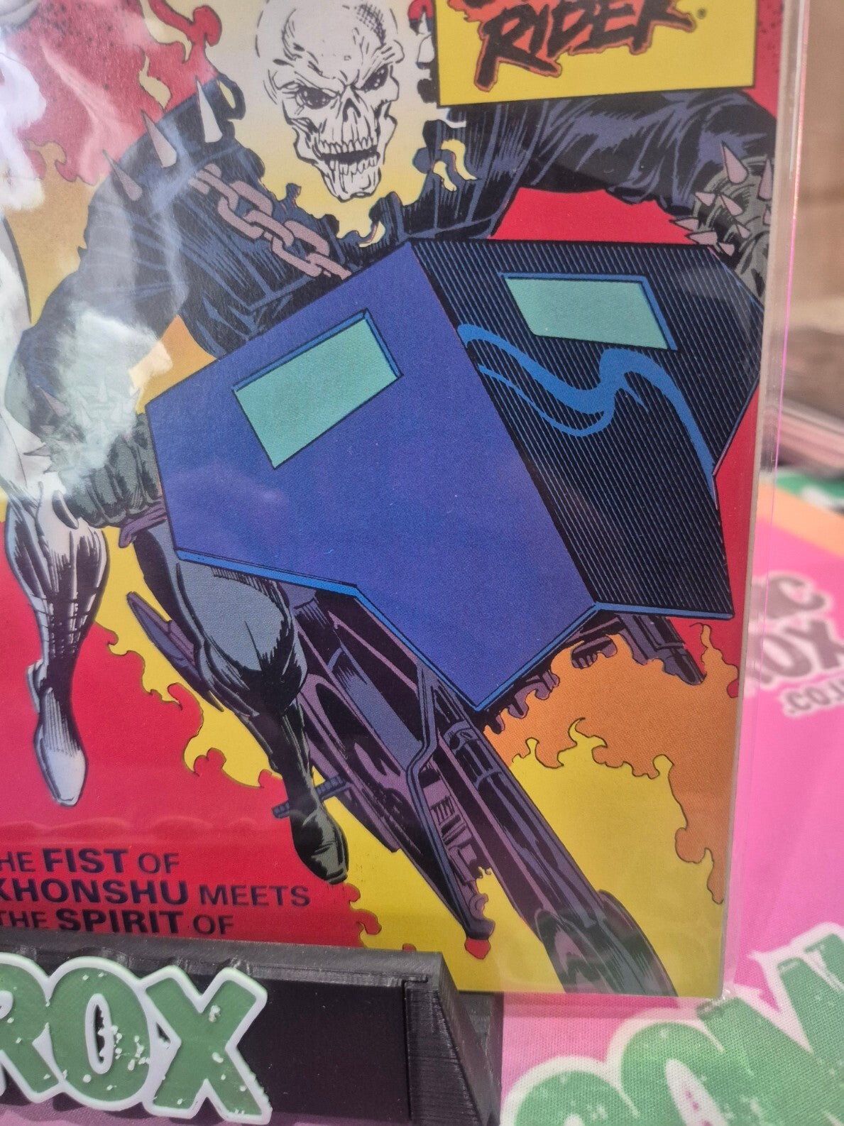 Moon Knight #25, 1st Team-up of Moon Knight and Ghost Rider, 1991, Mint 9.8