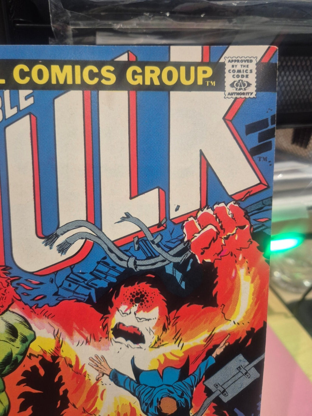 The Incredible Hulk #166, 1973, 1st App Zzzaxm UK Price Variant 9.0/9.2