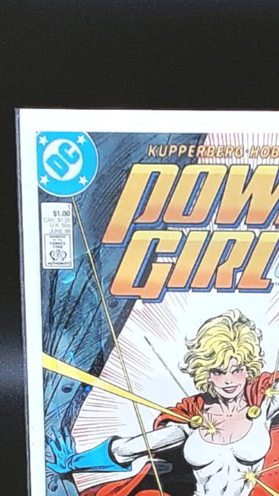 Power Girl #1, 1988, 1st Solo, V High Grade NM, in Mylar