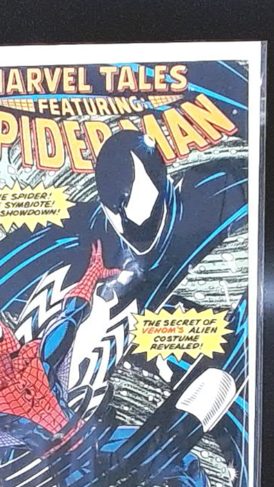 Marvel Tales #272, 1993, Spider-Man, Sticker on Book