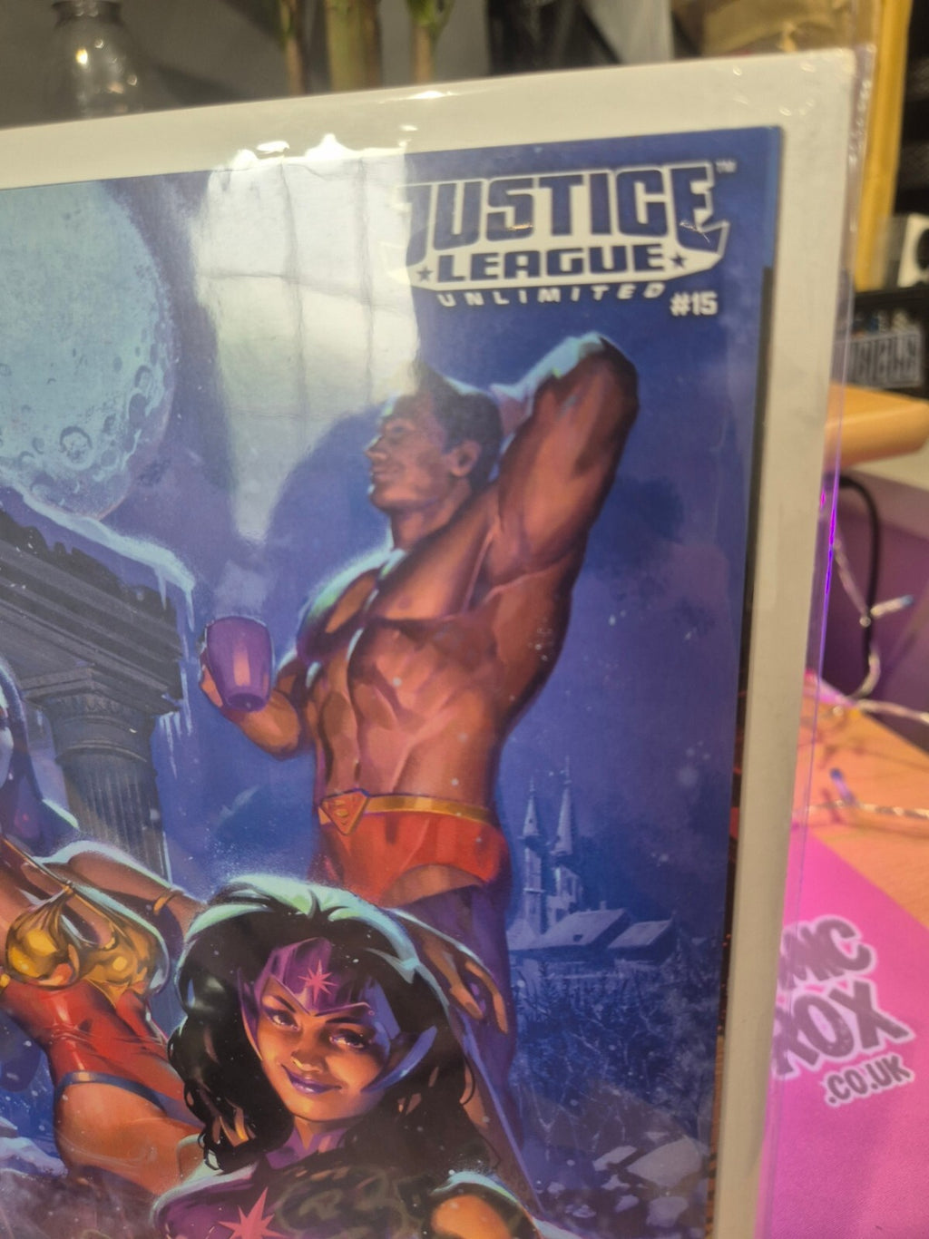 Justice League Unlimited #15, Ben Harvey Sweater Weather Variant, NM
