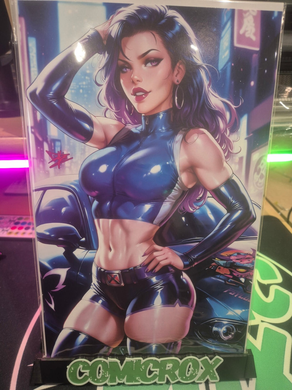 Artist Alley, PSYLOCKE Tokyo Drift Variant, Artbook, NM+