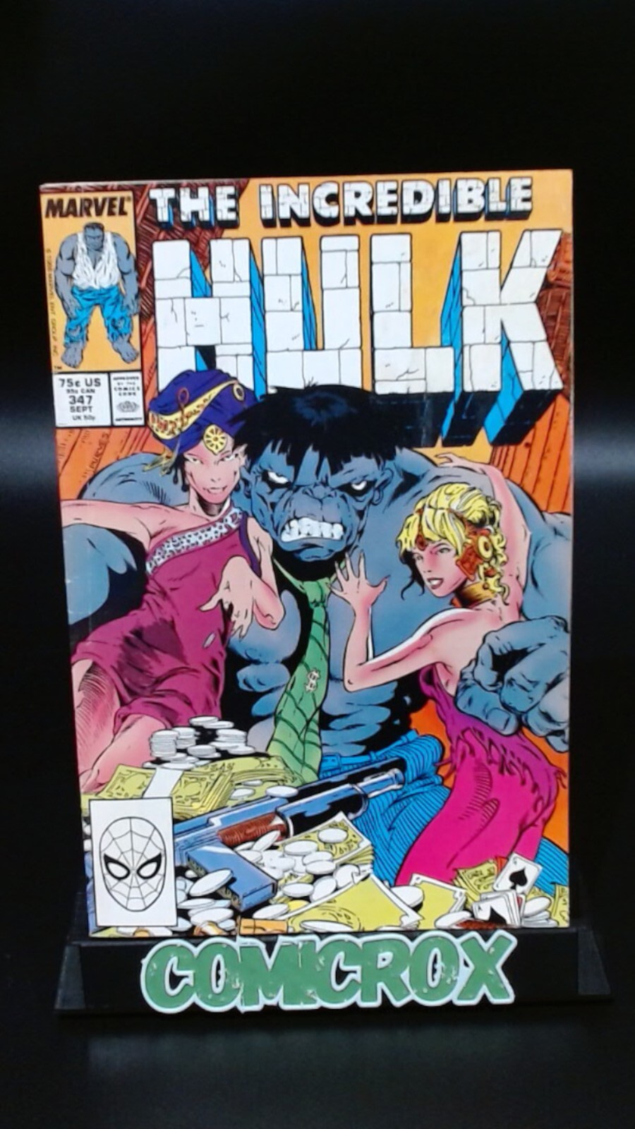 Incredible Hulk #347, 1988, 1st app. Joe Fixit (Grey Hulk), FN+