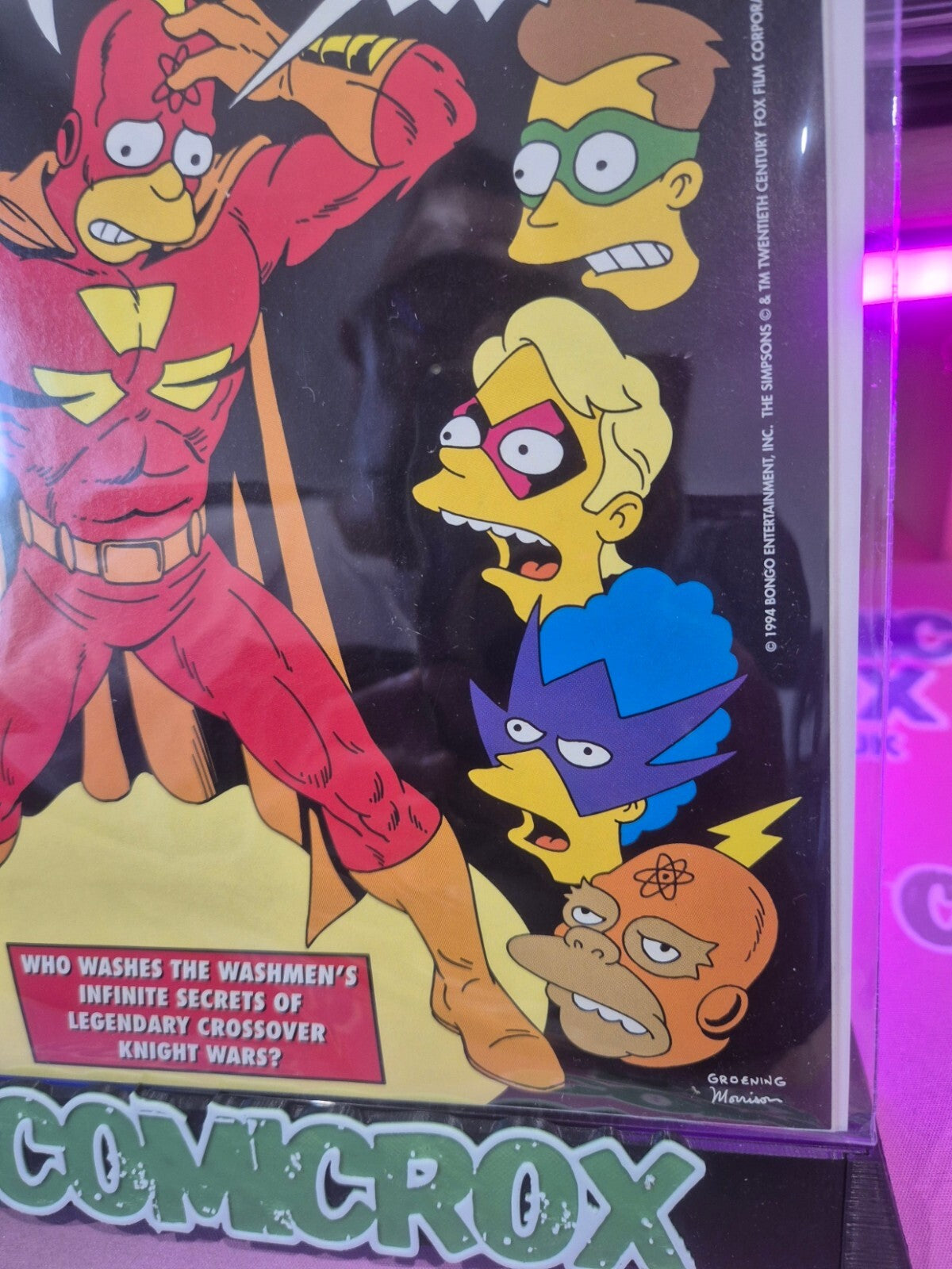 Radioactive Man #679, 1994, Bongo Comics, With Playing Card VF/NM