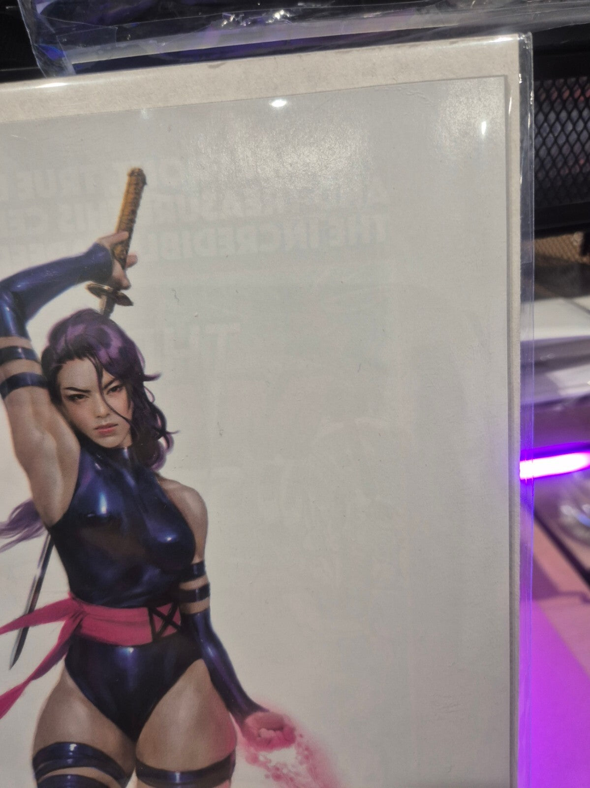 X-Men #19, 2023, Miguel Mercado Psylocke Virgin Variant, NM+