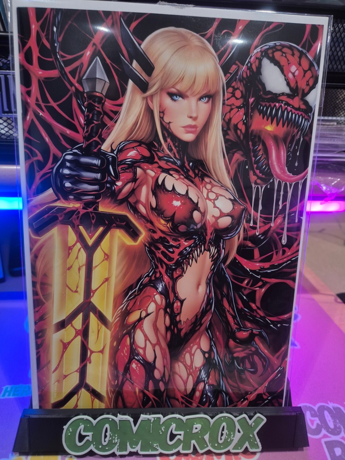 Frightweaver Venomized Magik, Surter Exclusive, NM+