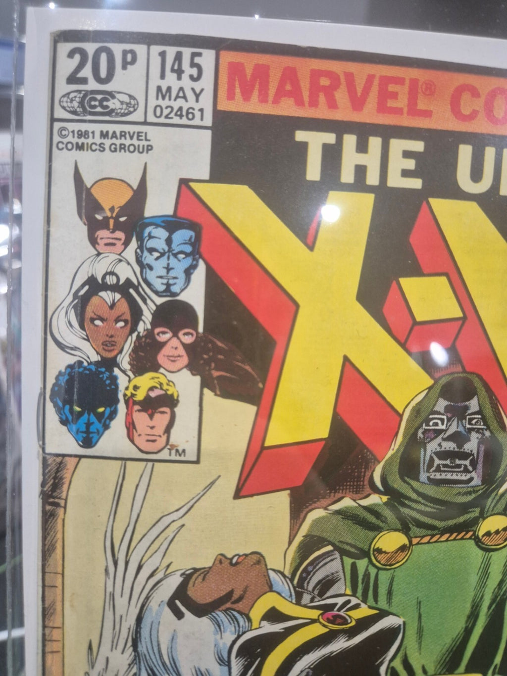 Uncanny X-Men #145, 1981, Iconic DR DOOM Cover, VF-