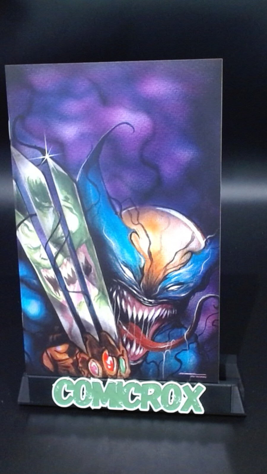 Venomized Wolverine, Gorkem Demir, Artist Alley, Hulk 340 Homage, Mint