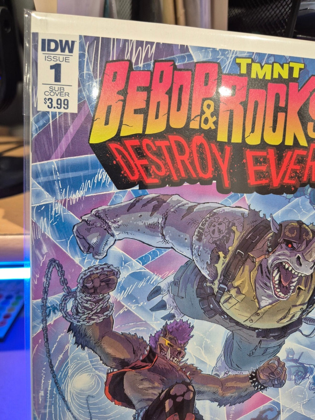 TMNT Bebop & Rocksteady Destroy Everything #1, 2016, NM or Higher