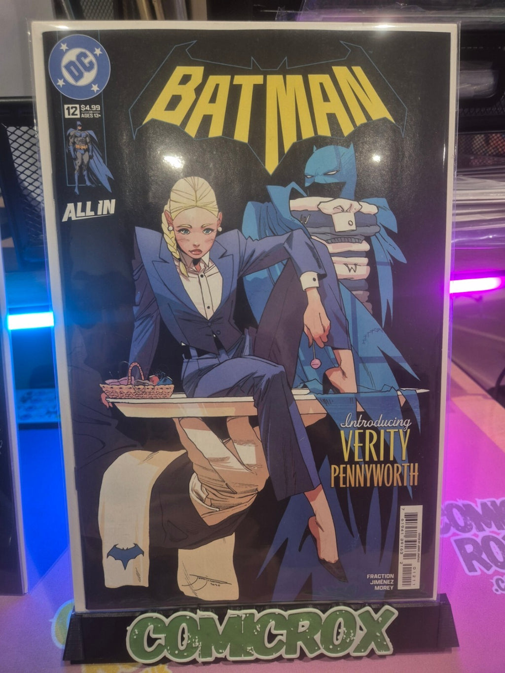 Batman #12, 2026, 1st App Verity Pennyworth, Jorge Jiménez NM+