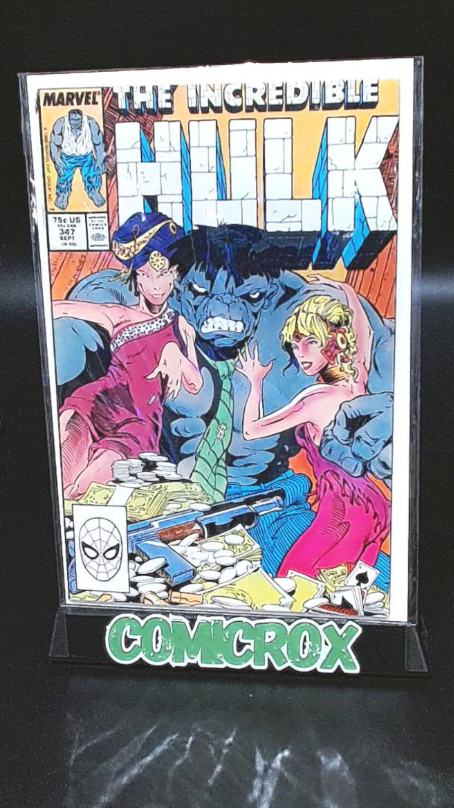 Incredible Hulk #347, 1988, 1st app. Joe Fixit (Grey Hulk), NM+