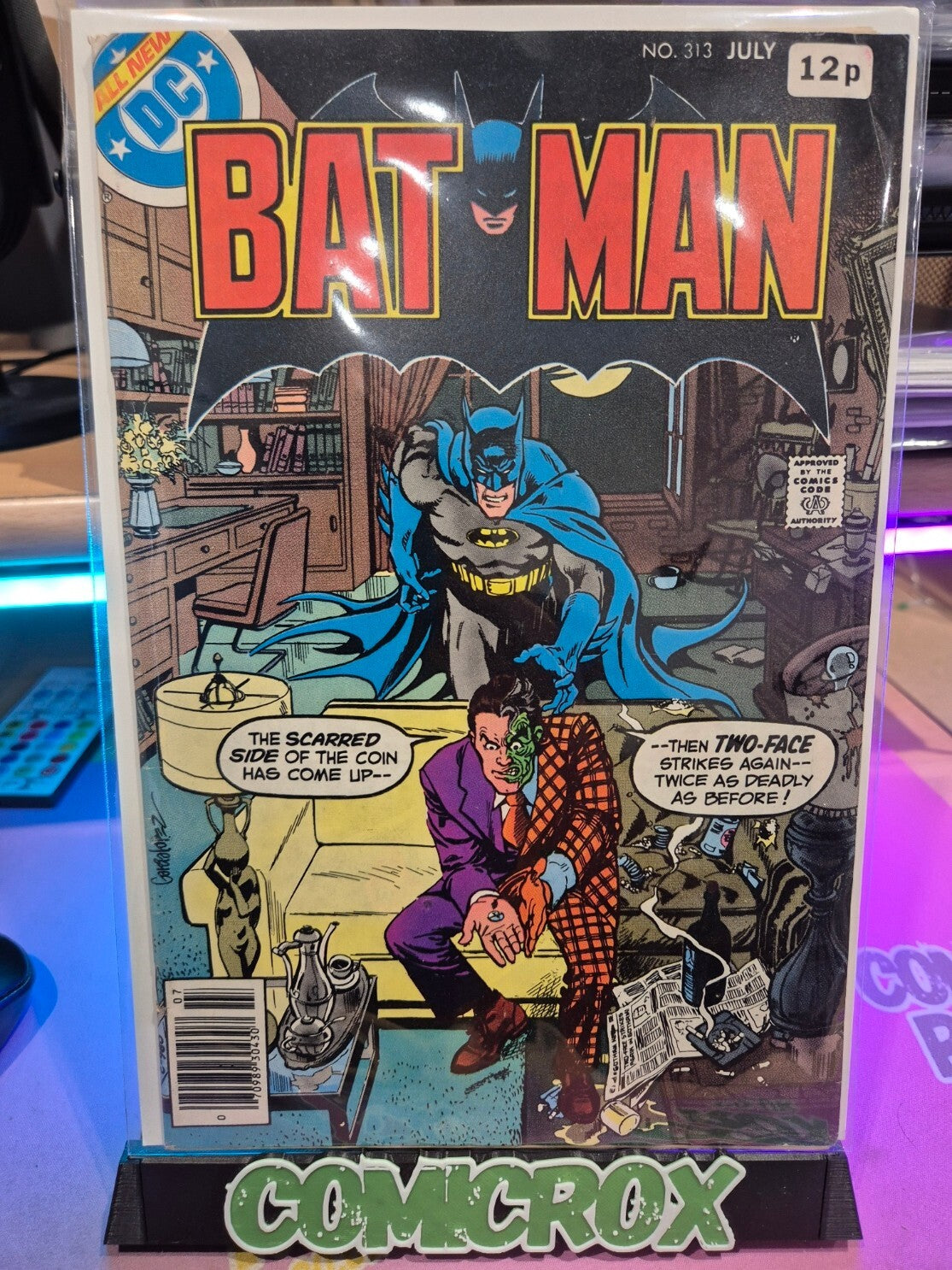 Batman #313, 1979, 1st Tim Fox, Two Face App, VF 8.0 or Higher
